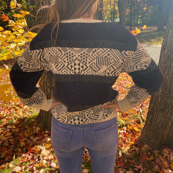 Gioni designs fall sweater grandpa look size S - Picture 5 of 11